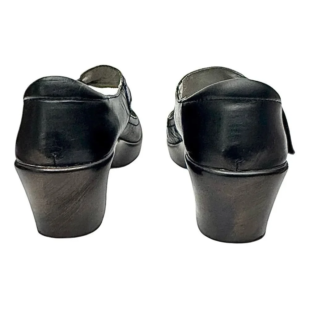 Mary Jane Work Shoe Women’s 8.5 / 39 Black Leather Comfort Work Shoes